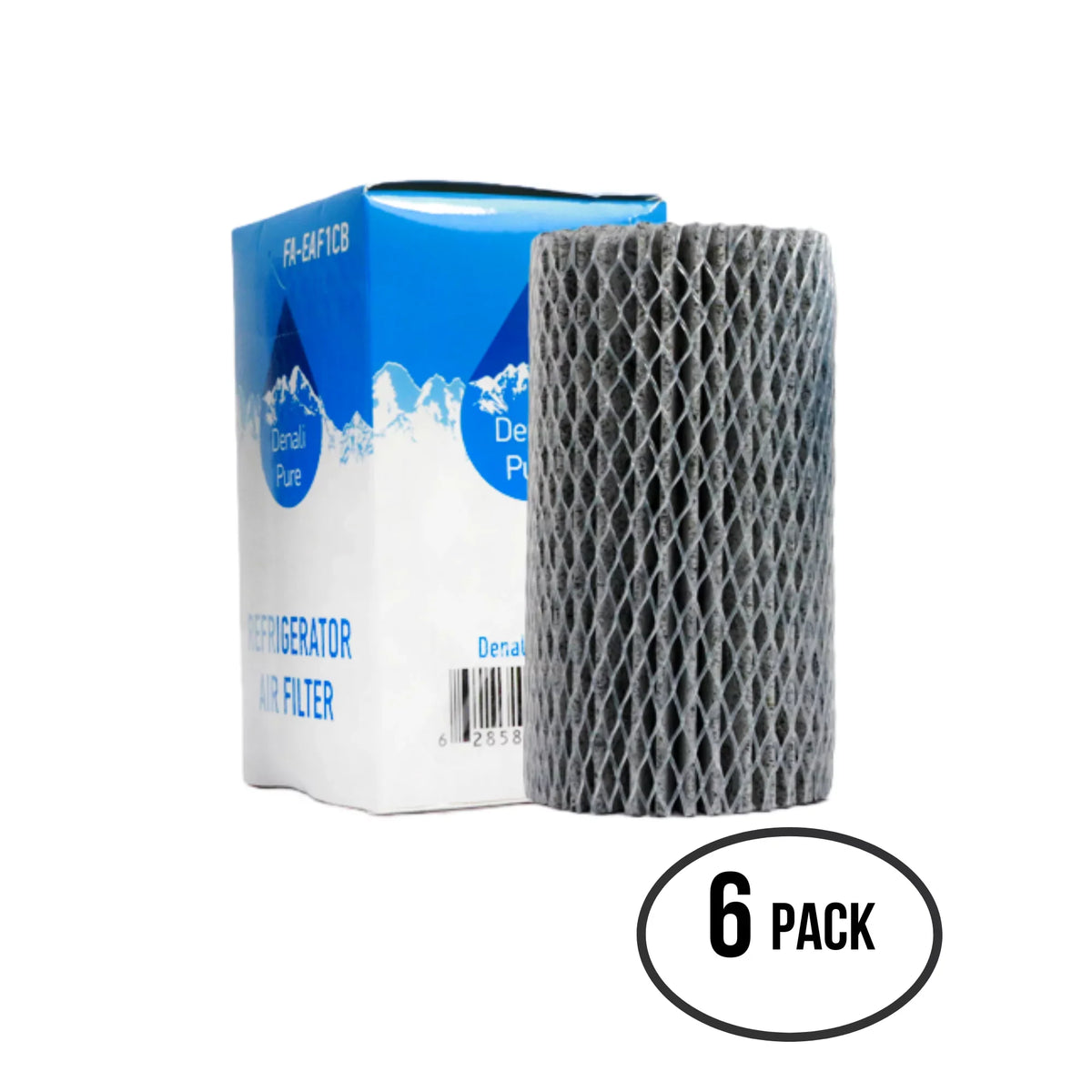6-Pack Replacement For Electrolux Fphf2399Mf4 Refrigerator Air Filter - Compatible With Electrolux Eaf1Cb, 46-9917 Fridge Air Filter