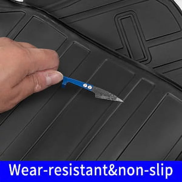 Cargo Protector Trunk Seats Seat Mat TPE with Mat Trunk Cover (2020-2023, Highlander Mat) 2022 Liner Compatible Mat 2020-2024 Highlander with 7 Accessories Back Backrest Cargo