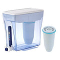 Filter liquid Dispenser Ready-Pour ZeroWater Filter Bonus with 20-Cup