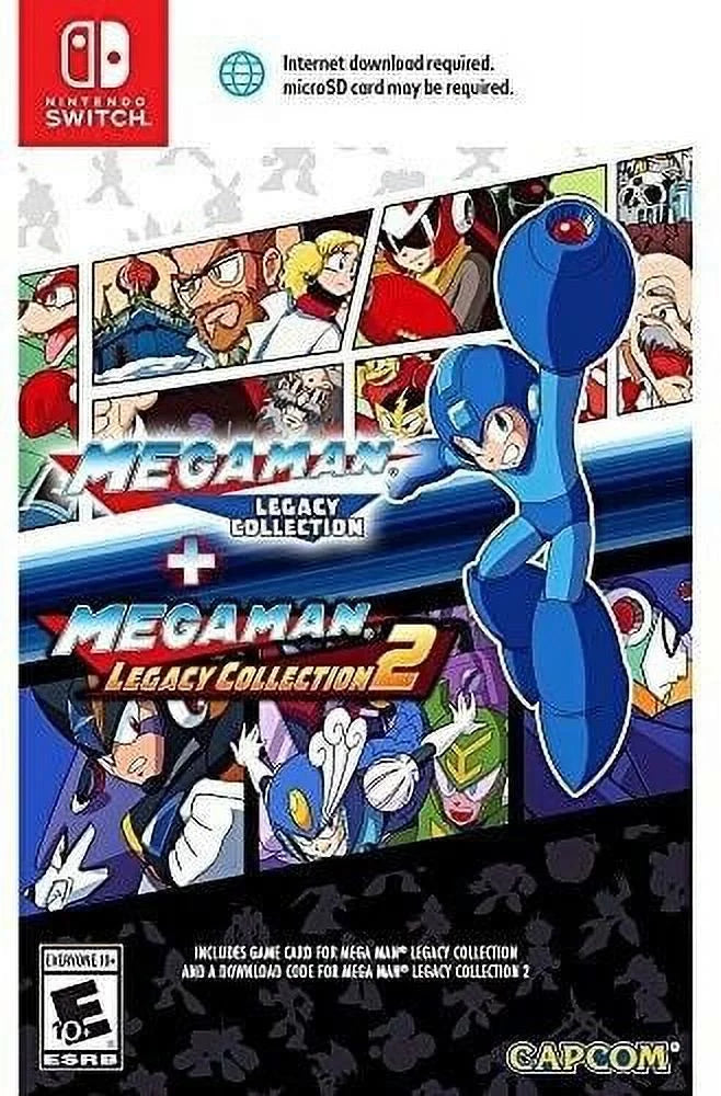 2 2018) + (Nintendo Legacy Switch, Man: Collection Mega 1