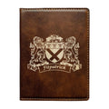 Fitzpartick Irish Coat Of Arms Leather Passport Wallet