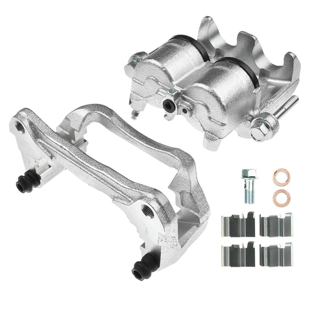 Disc Brake Caliper W/ Bracket For 11-14 Edge 11-15 Mkx 07-15 Cx-9 Front Right Fits Select: 2012-2014 Ford Edge Sel, 2011 Ford Edge Limited