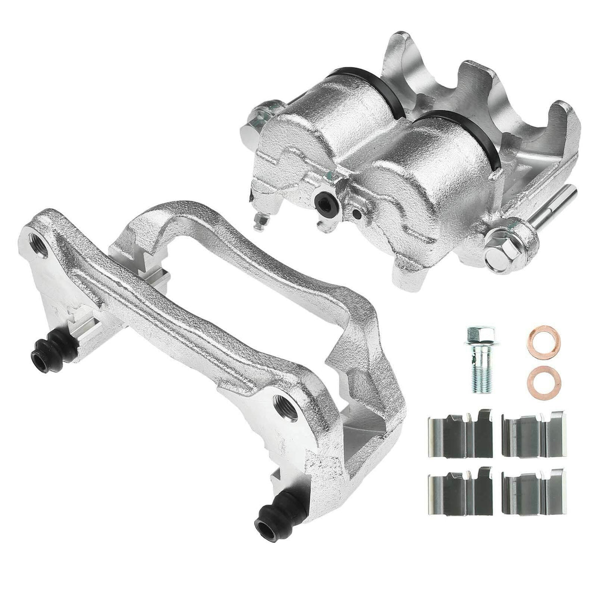 Disc Brake Caliper W/ Bracket For 11-14 Edge 11-15 Mkx 07-15 Cx-9 Front Right Fits Select: 2012-2014 Ford Edge Sel, 2011 Ford Edge Limited