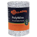 Gallagher Polywire- X ft. in. G62004 Ultra White 0.06 656