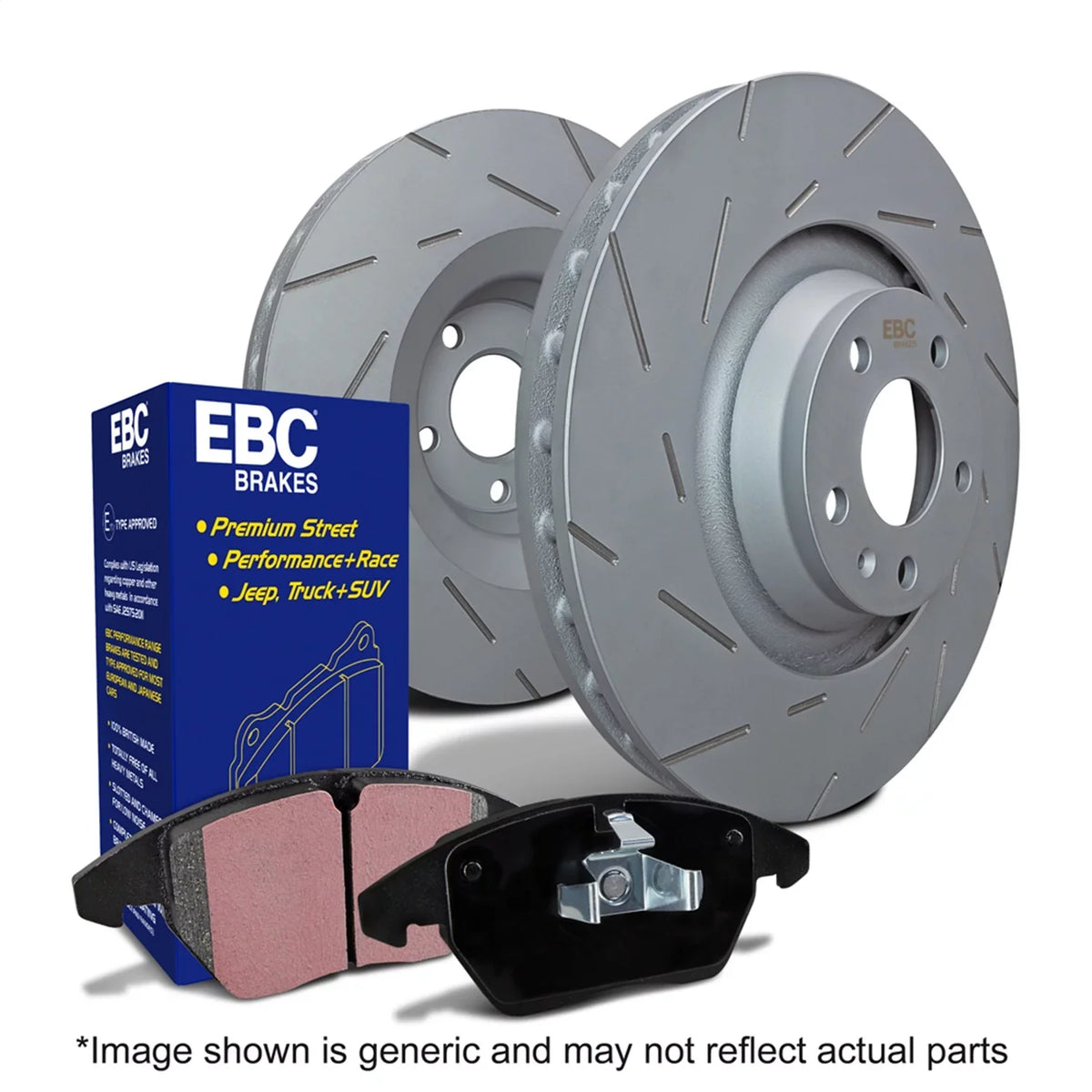 Ebc S2 Kits Greenstuff 2000 & Usr Rotors For 2012-2017 Buick Regal
