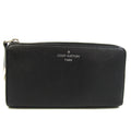 Pre-Loved Louis Vuitton Portefeuille Comet M60146 Women'S Veau Cachemire Leather Long Wallet (Bi-Fold) Noir (Good)