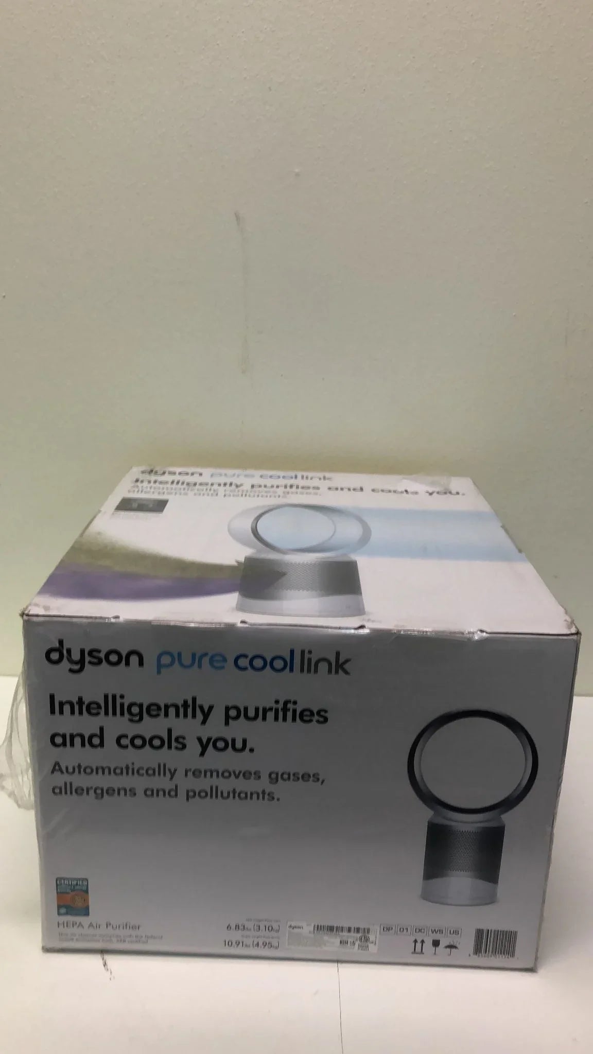 Dyson Dp01 Pure Cool Link Desk Air Purifier & Fan | White/Silver | Refurbished