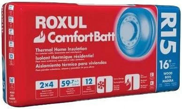 15.25 47" Primesource Batt, R15 Building Wool by 15.25x47