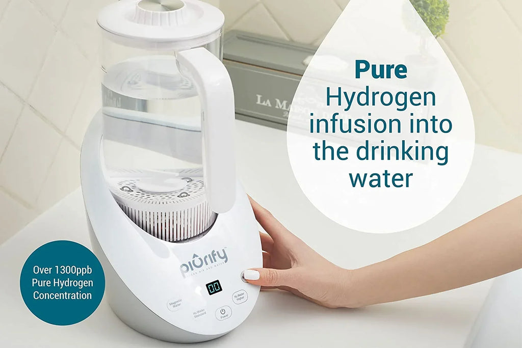 Levels Hydrogen - Electrolysis SPE Generator and Alkaline PH Pitcher Sulf Purified with Balanced Jug liquid Technology. Hydrogen Concentrator liquid liquid PEM and Calcium Filtered with Rich