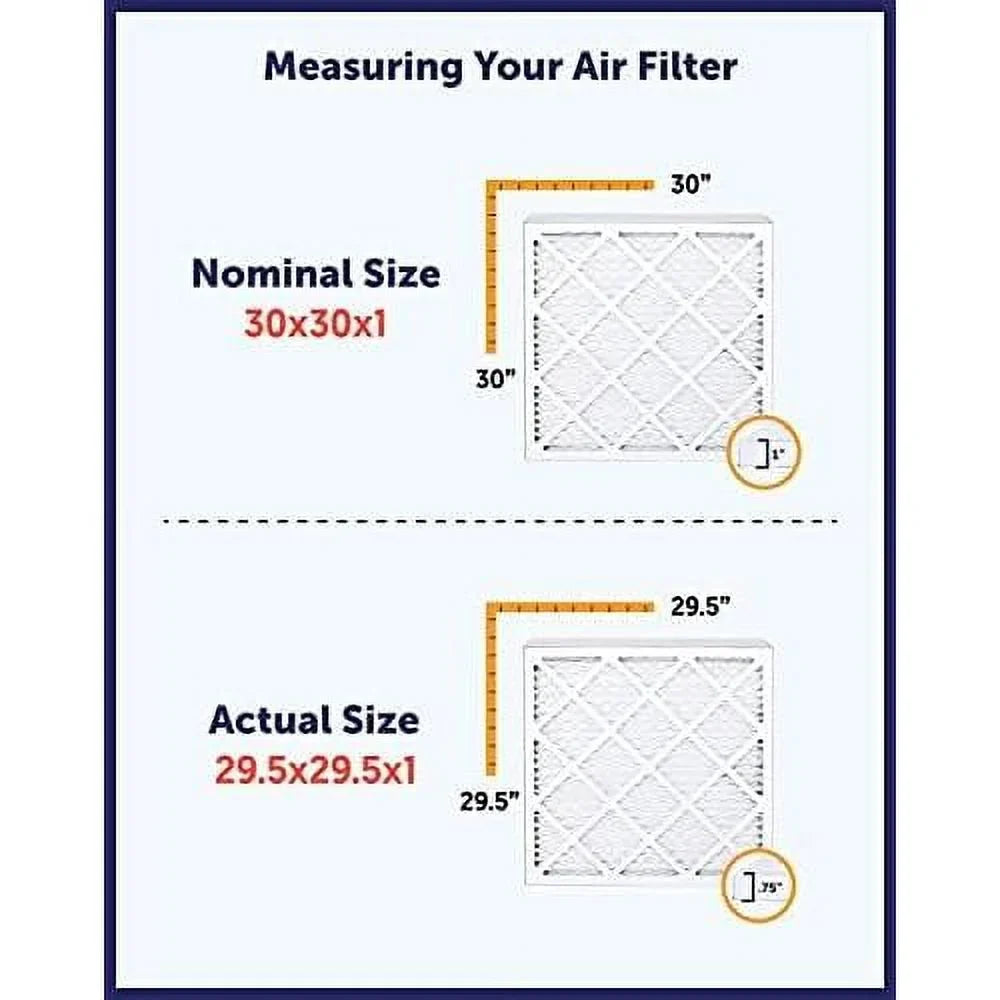 X .75 | Pleated 8 | 12 12 X tual Air X 12 Filter Furne HV Filters 4-PK X dimension 1 MERV 12 |
