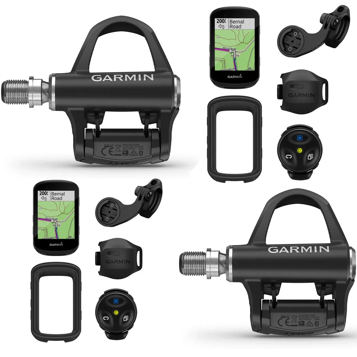 Garmin RK100 530 with Bundle) Garmin Cycling Rally Edge (2-Pack GPS