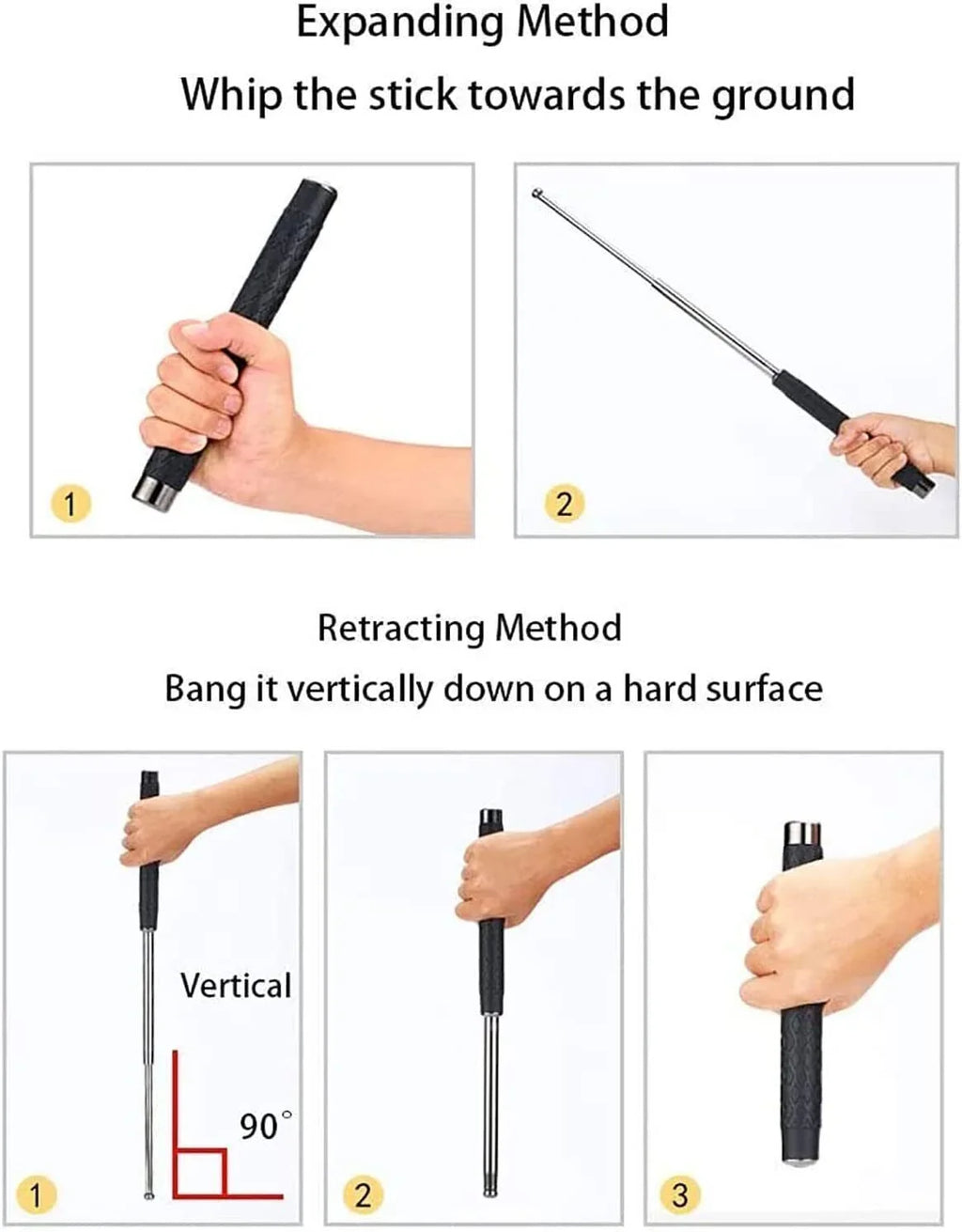 Walking Sticks, Jademall Adjustable Hiking Poles With Storage Bag, Three Sections Trekking Poles, Lightweight Collapsible