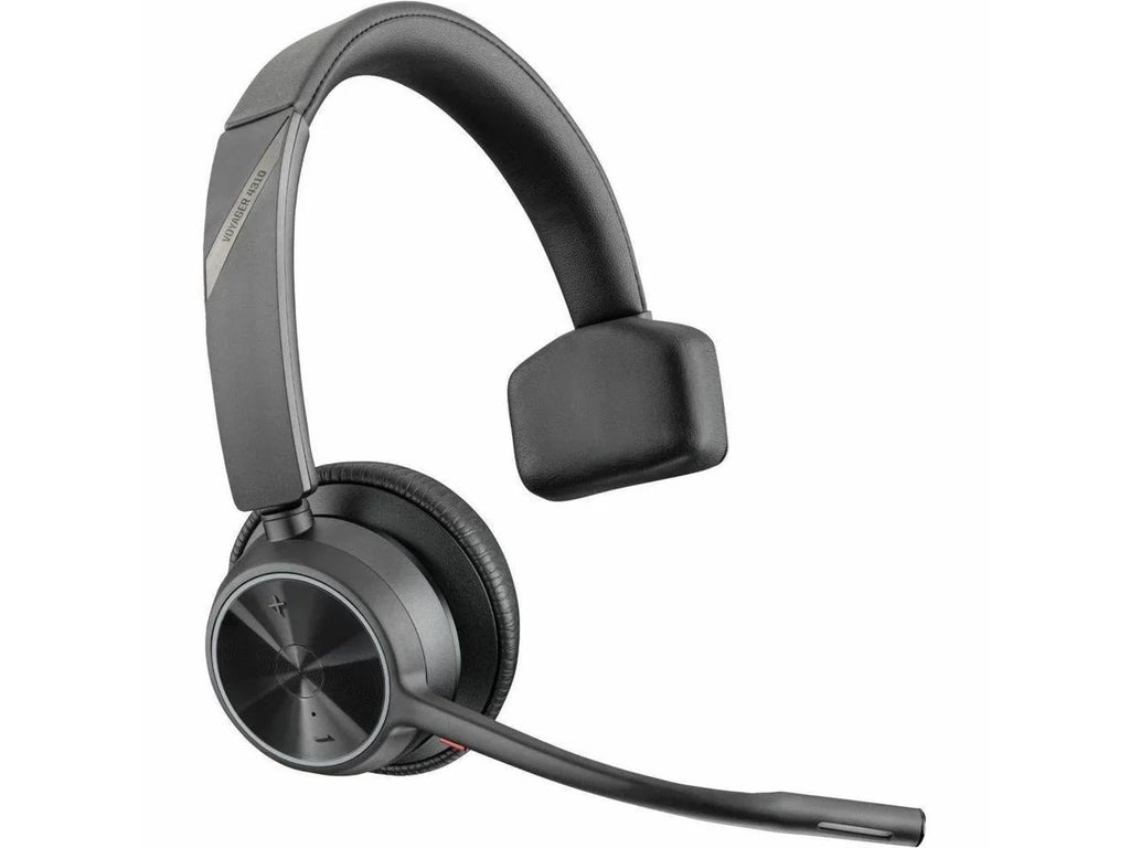 '- - with - kHz - Mono Monaural Hz Bluetooth 4310 Headset - 20 On-ear - 20 Condense... - Voyager Charge Ear-cup Stand USB-C Wireless Electret Assistant Siri, Over-the-head, - - - - 298.6 ft Poly