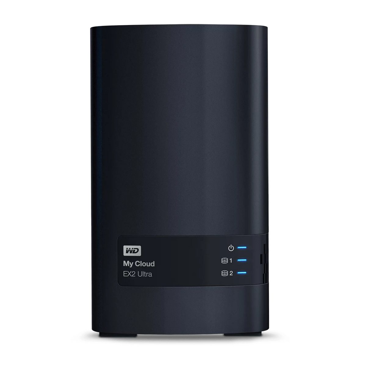 Ultra, WD - Series Attached Expert 2-Bay My Network WDBVBZ0080JCH-NESN Storage EX2 8TB Cloud