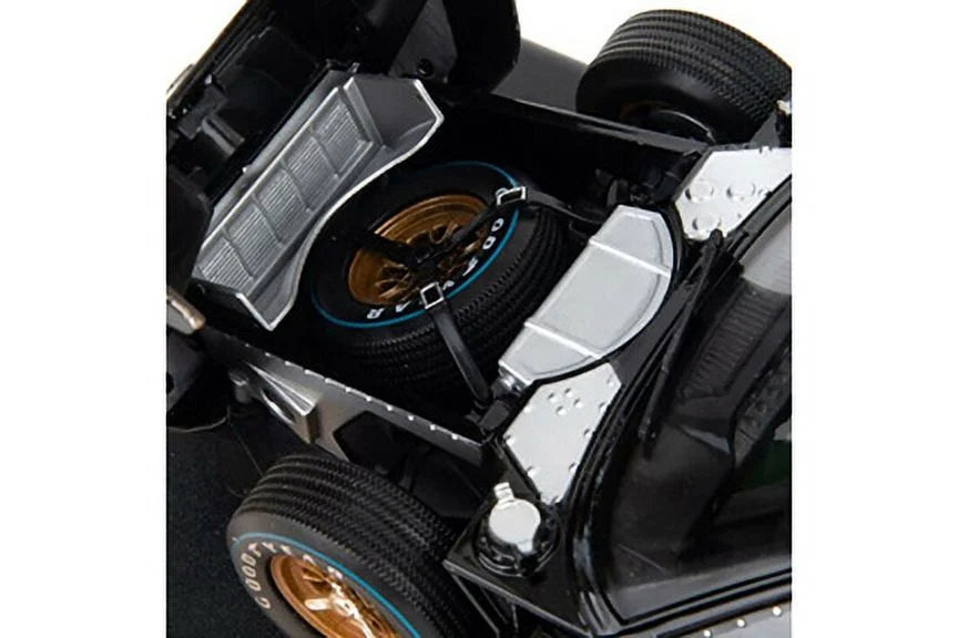 1966 Ford Gt-40 Mk Ii #2 After Race (Dirty Version, Black - Shelby Collectibles Sc431Bk - 1/18 Scale Diecast Model Toy Car