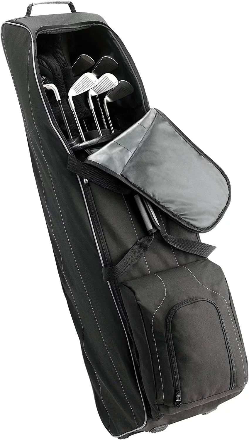 Bagboy T-460 Golf Club Travel Cover Bag Black/Silver