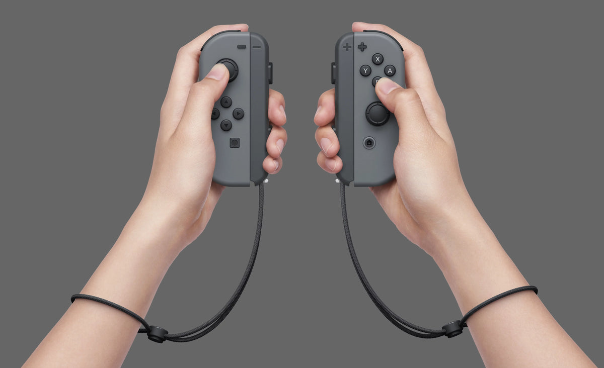 Nintendo Switch Console With Gray Joy-Con