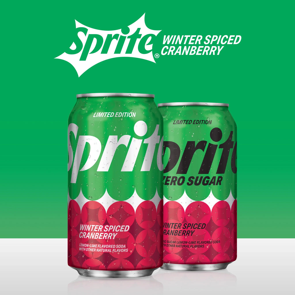 Cranberry oz, Soda Cans Spiced 12 Pop, Sprite Pack 12 Winter fl