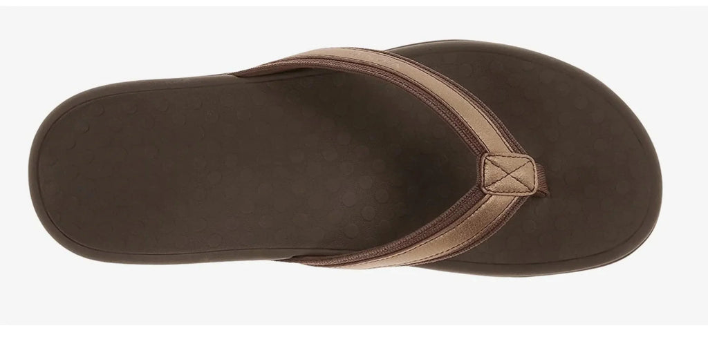Sandals Vionic II Mettallic TIDE Flip Flop Women's Bronze