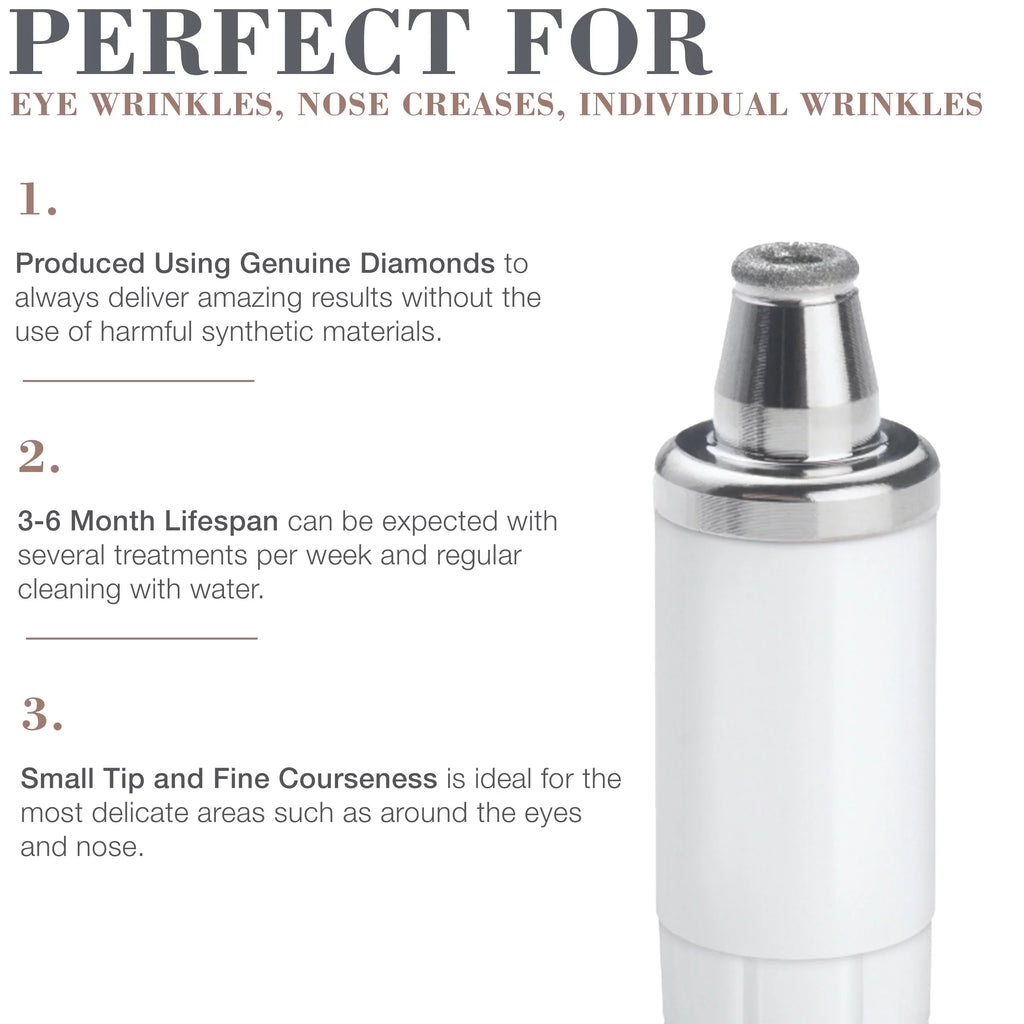 Trophy Tip Accessory MicrodermMD Device for Beauty Skin and MiniMD Diamond Microdermabrasion RejuvadermMD Exfoliation Precision Systems