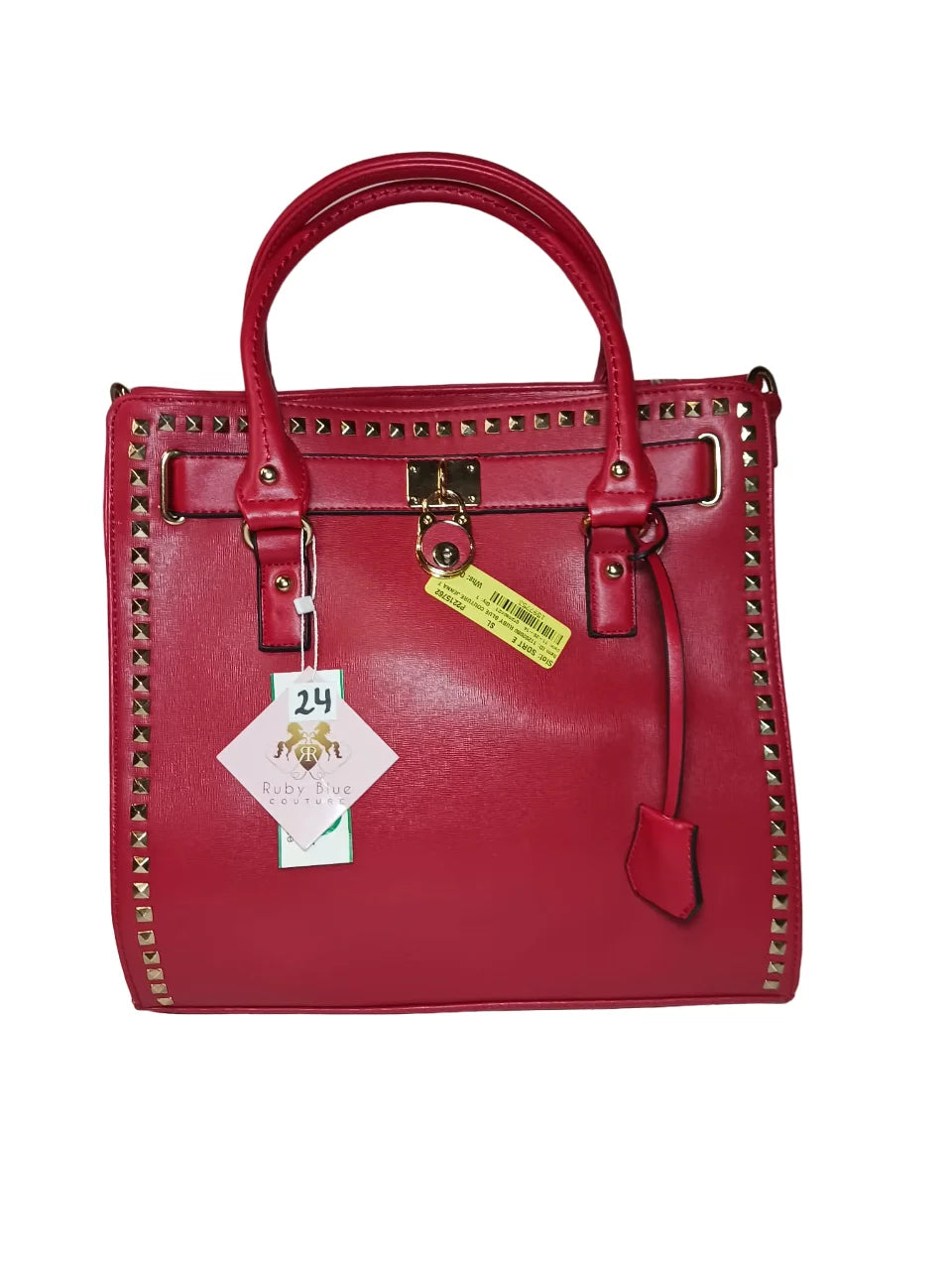 Ruby Cerulean Couture Women'S Jenna Tote Bag Red