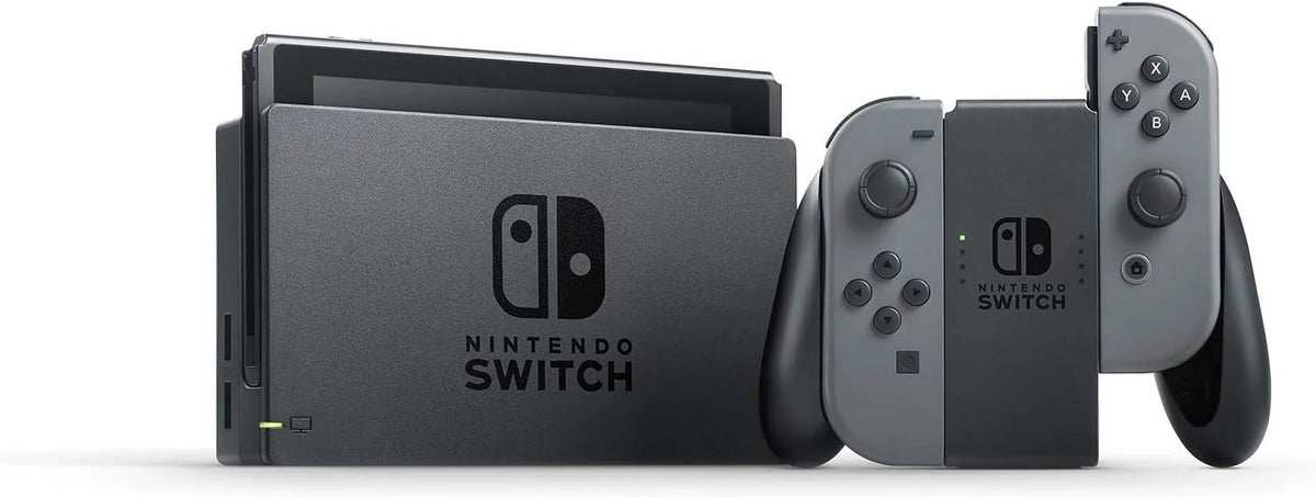 Nintendo Switch With Gray Joy‑Con International Edition