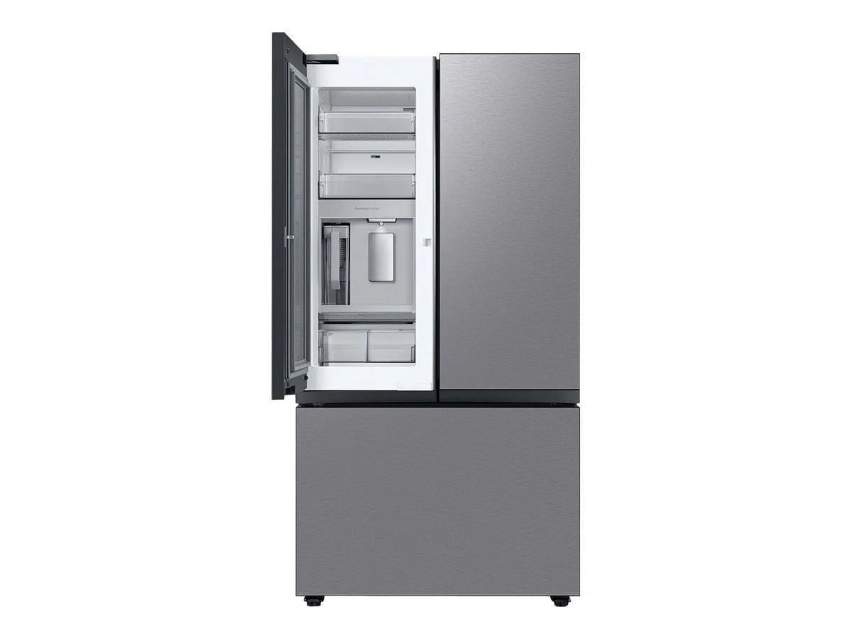 Samsung Bespoke 3-Door French Door Refrigerator (30 Cu. Ft.) With Beverage Center Rf30Bb6600Ql