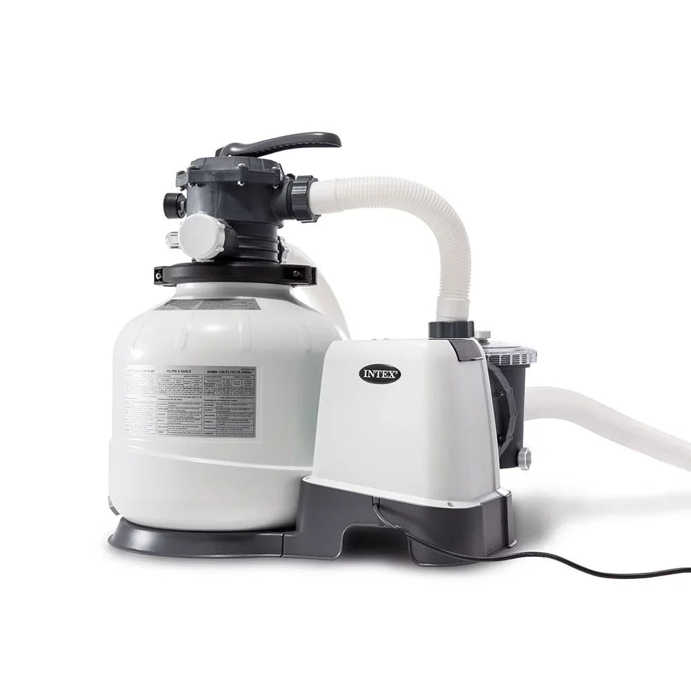 Intex Filter Ground Automatic w/ Pump Sand Skimmer Above Intex Pool Bundled
