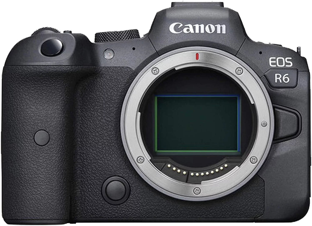 Canon Eos R6 Mirrorless Digital Camera With Rf Rf 24-105Mm F/4 L Is Usm Lens + 75-300Mm F/4-5.6 Iii Lens + 50Mm F/1.8 Stm Lens + 128Gb Memory + Case + Tripod + Filters 42Pc Bundle