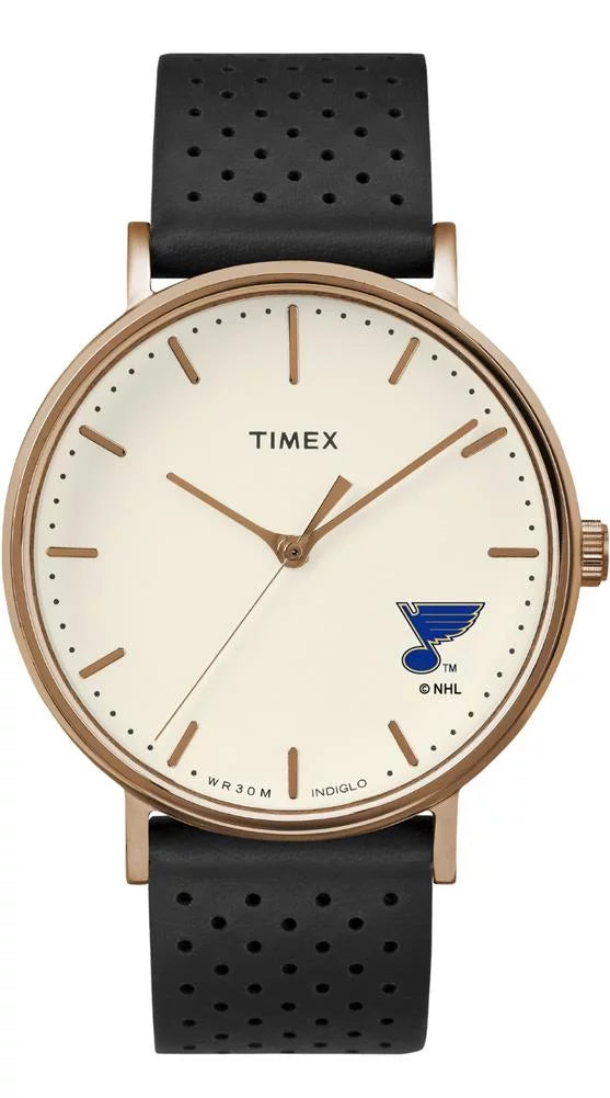 Ladies Gold Timex St Watch Rose Blues Saint Grace Louis Timex Watch