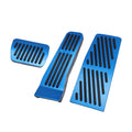 3 Brake Accelerator 2020-2021 Pedal Foot Gas CX-30 Pad Mazda for Rest Cover Blue Pcs Antislip Car