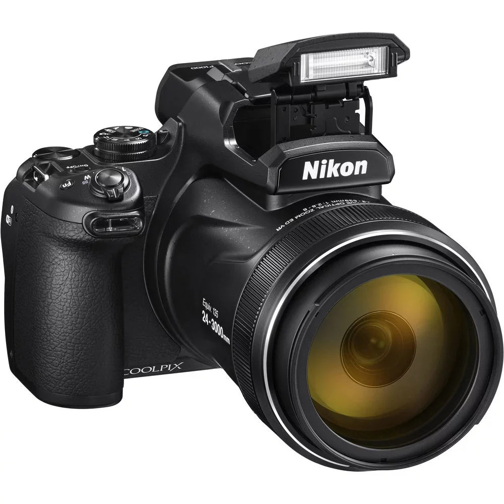 '+ Telephoto Nikon + Card + COOLPIX + Bag Zoom with P950 Filters 16MP More Super (26532) + Package Battery Camera Lens SD Extra 64GB Digital