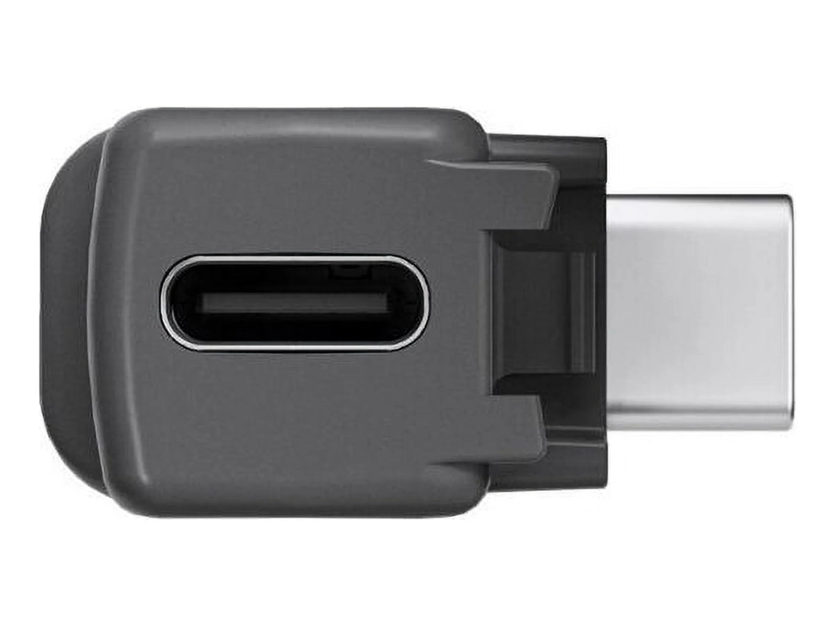 Black Insta360 Vertical X2, ONE Microphone for CINTYAV-E Adapter