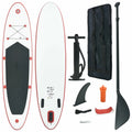 Red Paddleboard White and Walmeck Inflatable Set