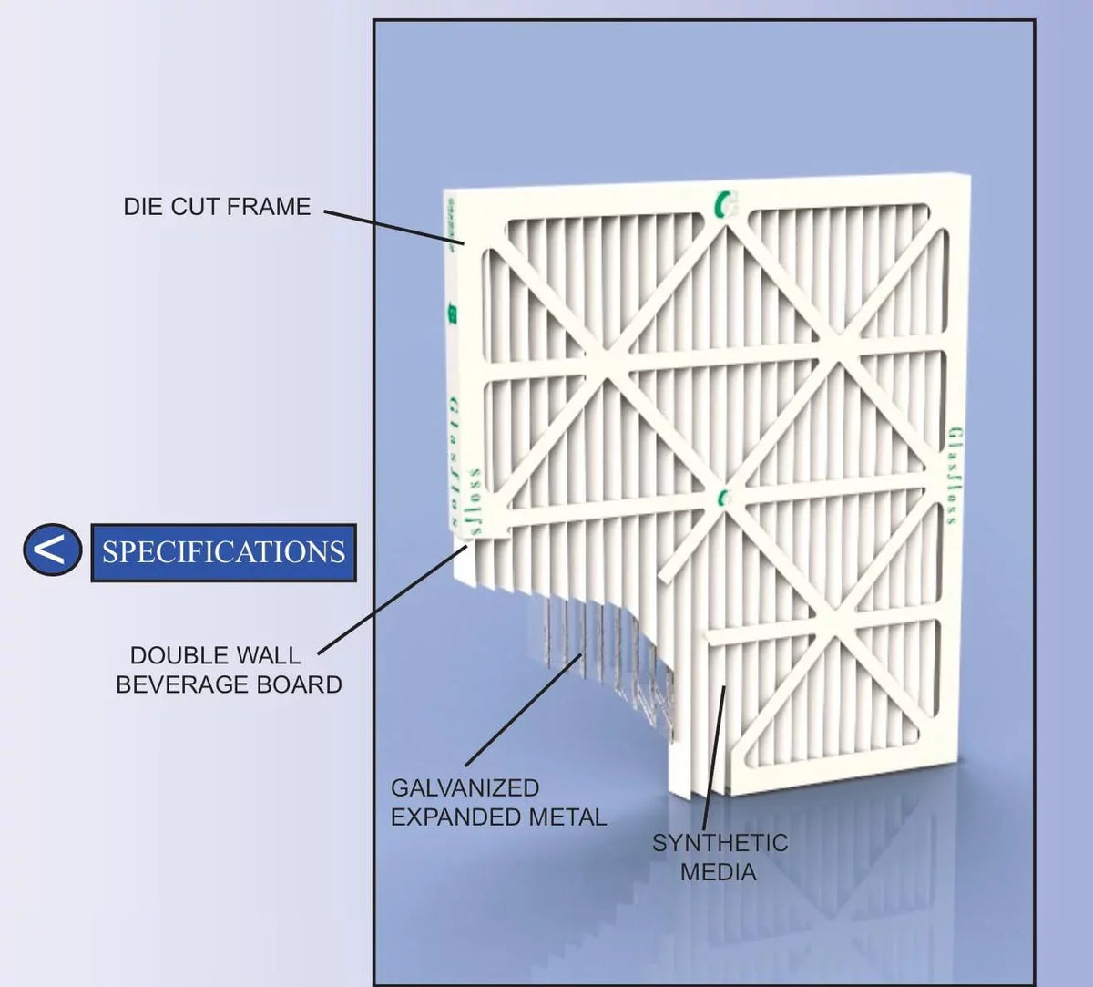 & 23-3/8 Filters. Furnace 24x24x4 10 MERV Pack. Actual dimension: AC 23-3/8 x x 6 3-3/4 ZL