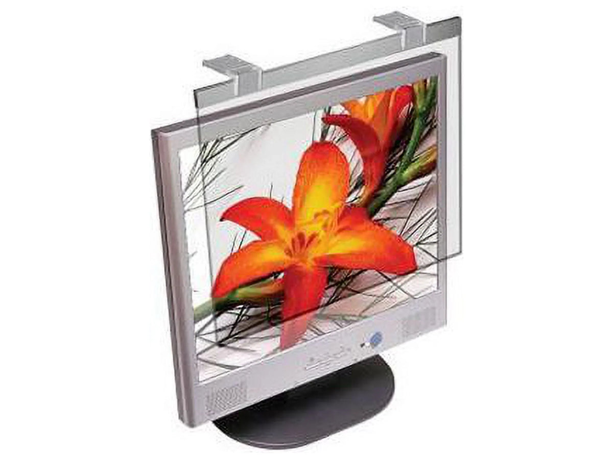 Widescreen Resistant Filter 20" LCD Scratch Silver For Protective Monitor Kantek -