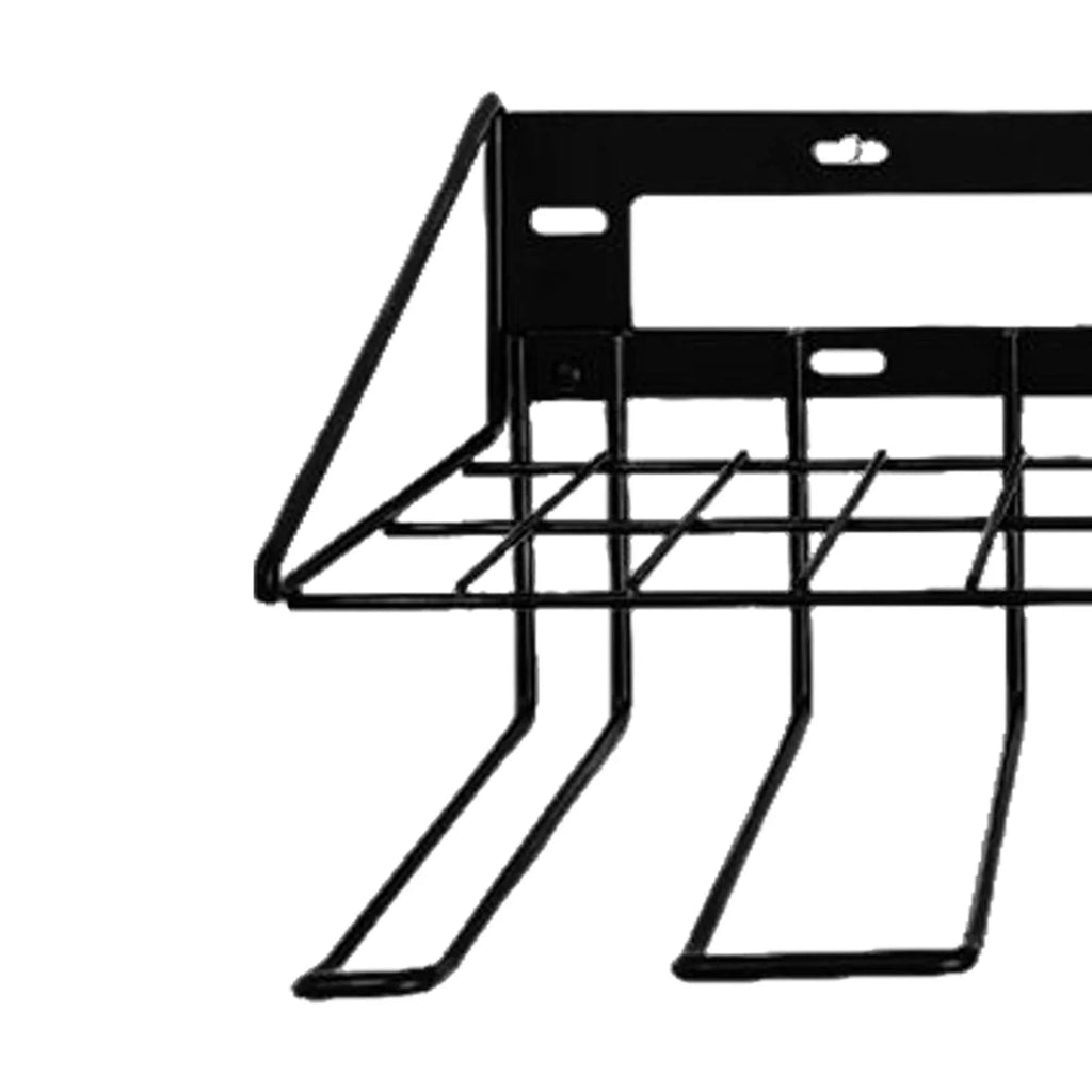 Rack Duty Utility Storage Metal Easy Wire Design Accessories Two Mount Access for Easily Wall Heavy Assemble Floating Tool Tier Shelf