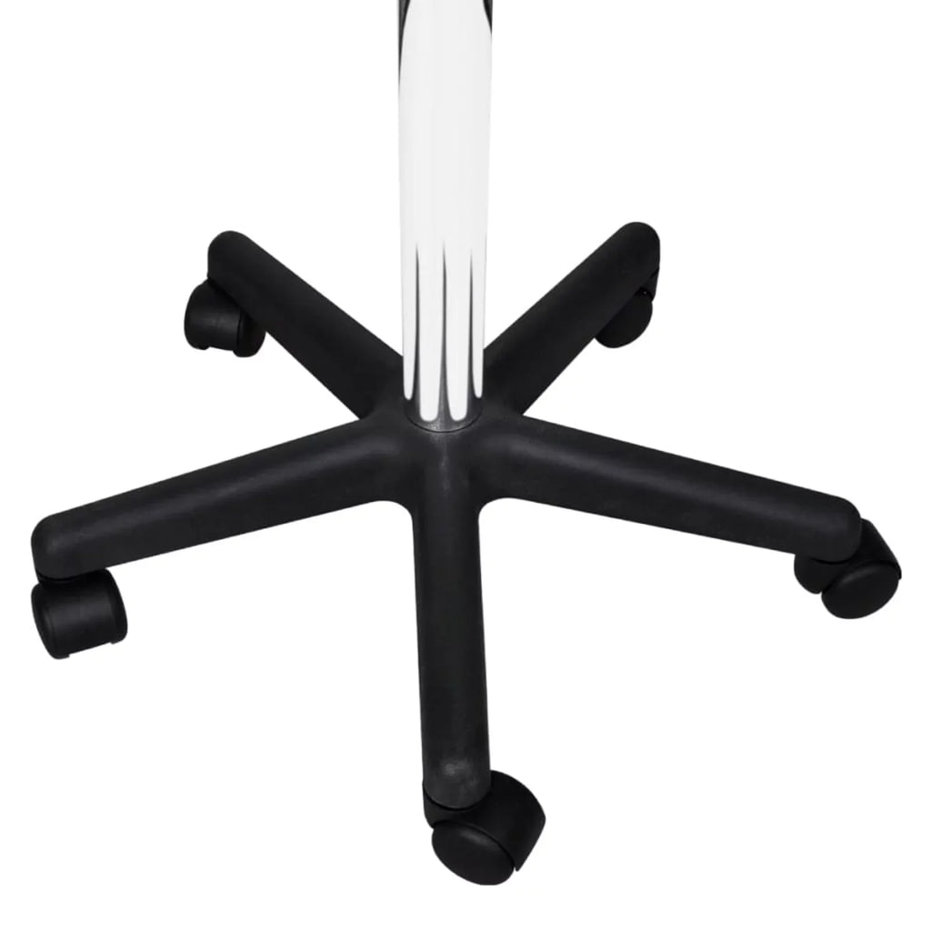 Office Leather White Faux Stool OWSOO