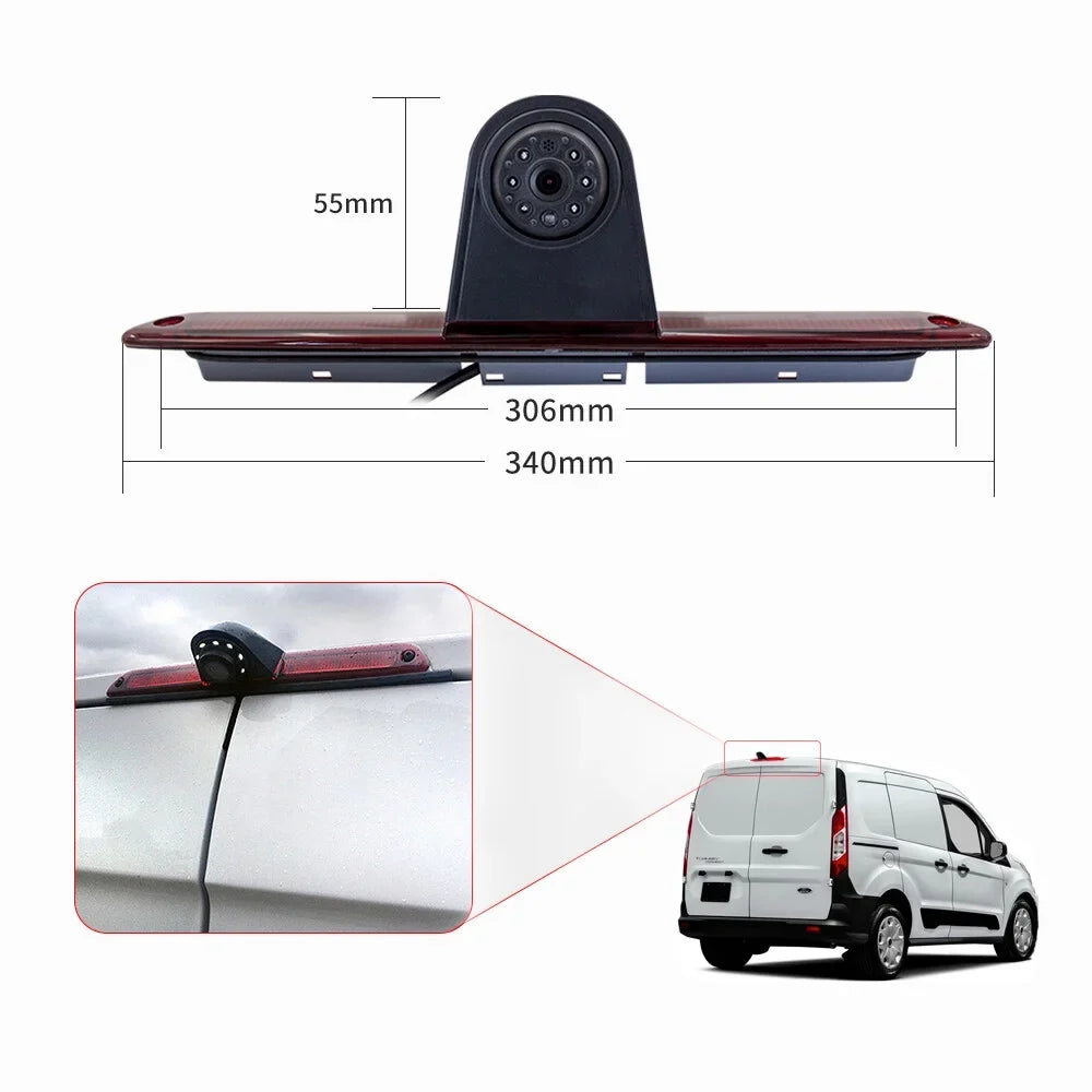 Crafter Light (with -Benz for 7in Brake Sprinter/VW Backup LED Parking Camera Vans Monitor) Light