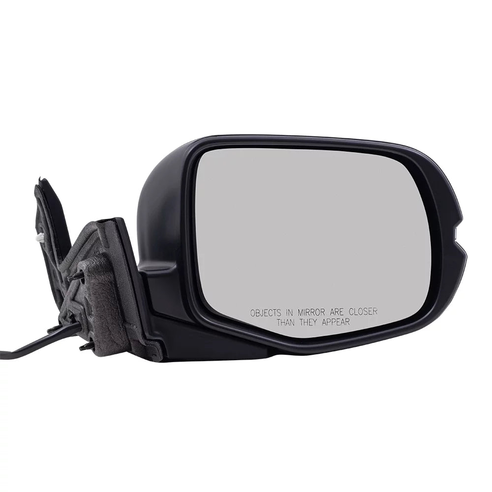 Heat-Signal Memory-Auto Passenger Without With Power Black Brock Camera View Aftermarket Paint Mirror Assembly Door Folding Right Dimming-Side Replacement To Manual Match