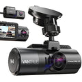 Channel N4 and Dash Rear, 1440P+1440P Front Vantrue and 3 Front 4K+1080P Cam, 4K