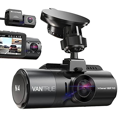 Channel N4 and Dash Rear, 1440P+1440P Front Vantrue and 3 Front 4K+1080P Cam, 4K