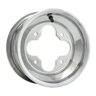 4/110 Douglas A5 Wheel 8X8 3.0 + 5.0 Polished Aluminum For E-Ton Thunder Axl90 2000-2002