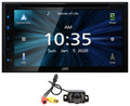 CD/DVD KW-V66BT 6.8" Bluetooth Player JVC Android Carplay Receiver+Camera