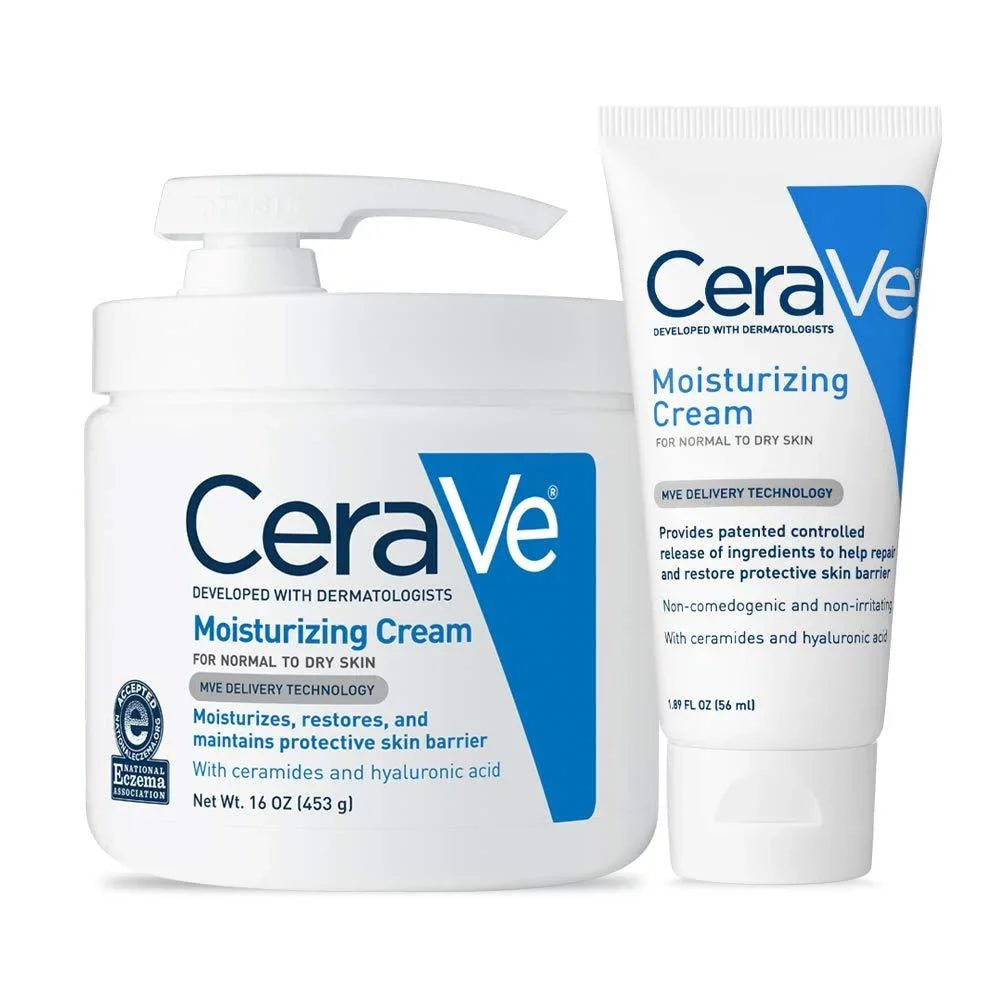 Cream and 16 Pack 1.89 dimension Moisturizing Travel with Ounce | CeraVe Free Combo Pump Fragrance Ounce Ounce | Contains 16 Ounce+1.89