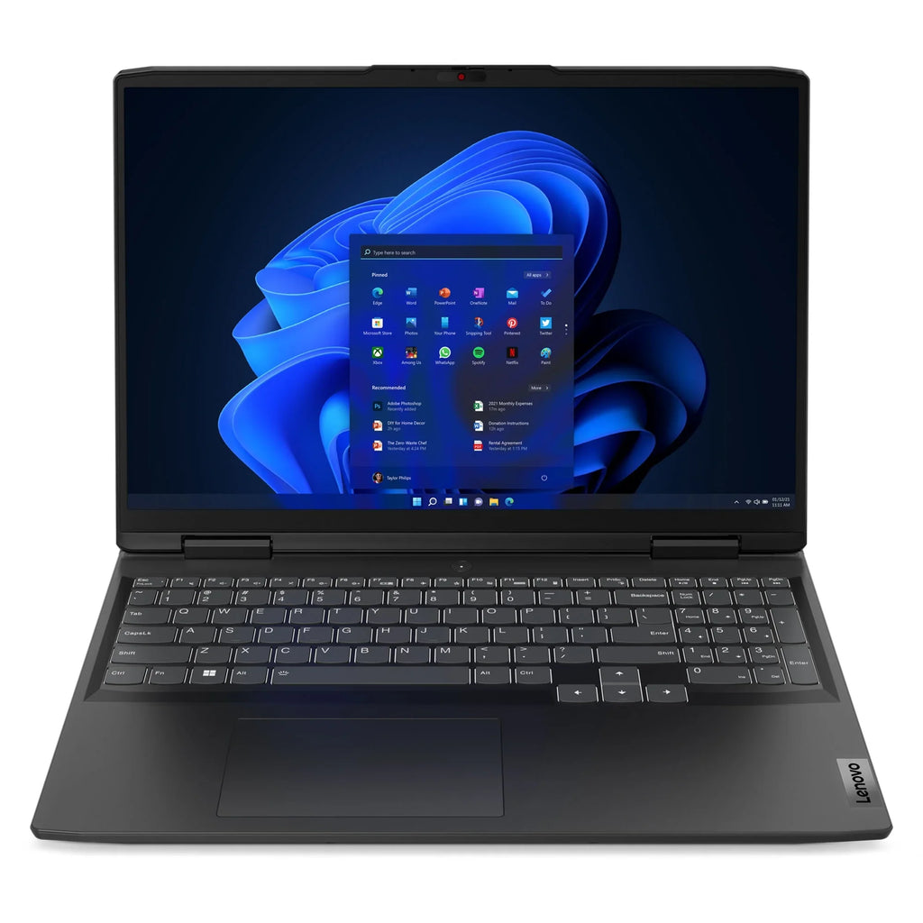 16" i7-12650H, 8GB, 512GB, Gaming IPS IdeaPad Laptop, Gaming 165Hz, For 3i Lenovo