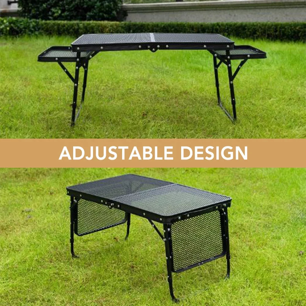 Food Compact Portable, OWSOO Picnics Table, Folding and and Station for Prep Camping, Essential