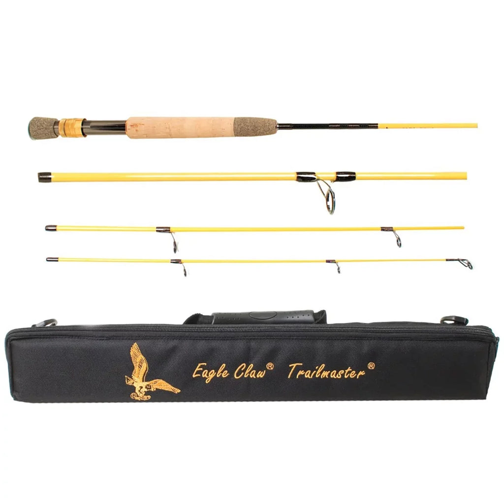Fishing Claw Rod 7'6" Spin/Fly Eagle Trailmaster Travel