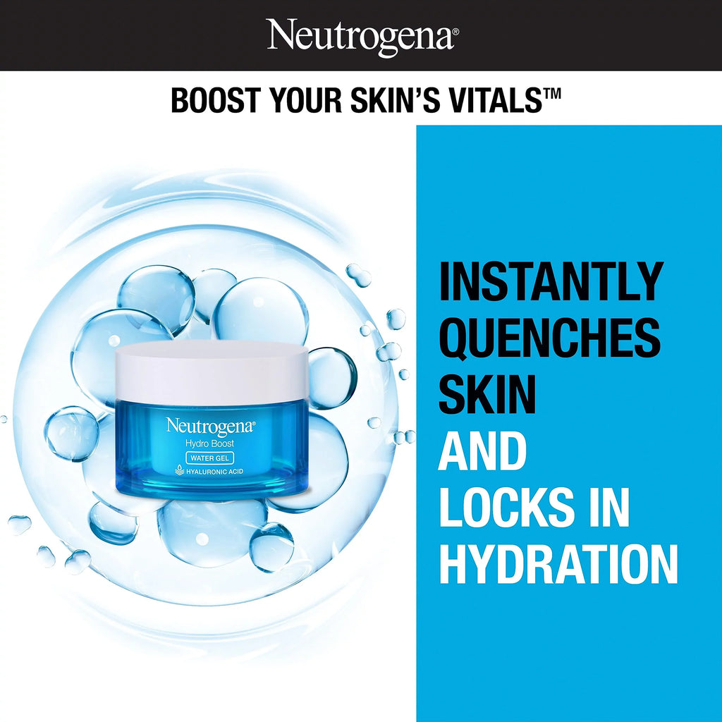 liquid - Dry with Boost Skin Ultimate Hyaluronic Moisturizer Acid Thirst for Skin's Hydro Quench The Neutrogena Gel Hydrating Your