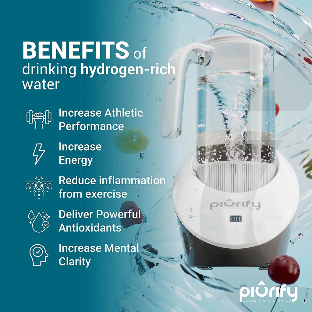 Levels Hydrogen - Electrolysis SPE Generator and Alkaline PH Pitcher Sulf Purified with Balanced Jug liquid Technology. Hydrogen Concentrator liquid liquid PEM and Calcium Filtered with Rich